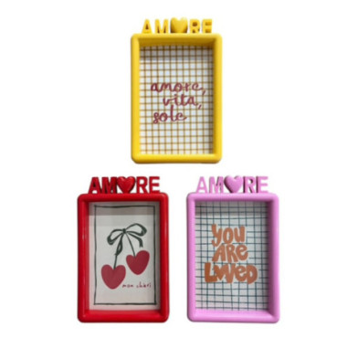 CADRE PHOTO 19X12CM AMORE