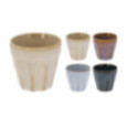 SET DE 4 MUGS EN PORCELAINE
