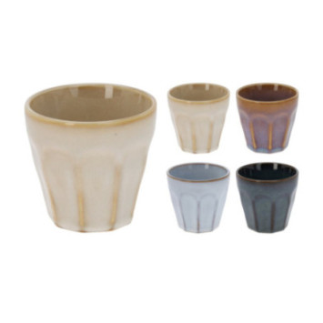 SET DE 4 MUGS EN PORCELAINE
