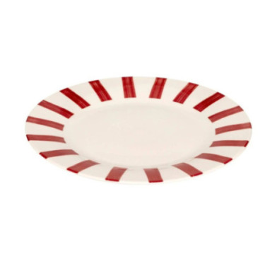 ASSIETTE PLATE CHERI ROUGE