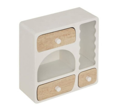 BOITE 3 TIROIRS EN BOIS CHERI