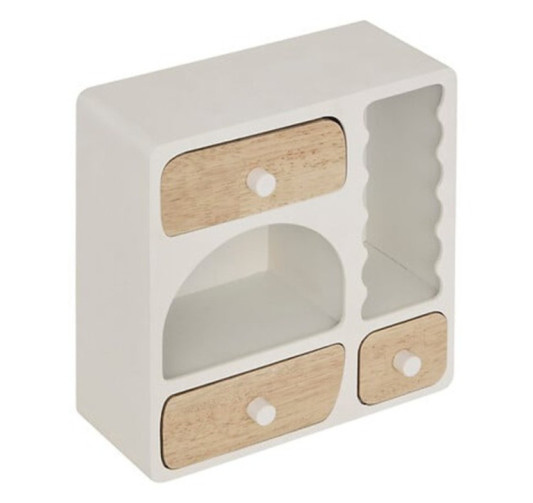 BOITE 3 TIROIRS EN BOIS CHERI