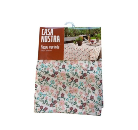 NAPPE IMPRIMEE FLEURIE