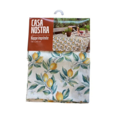 NAPPE IMPRIMEE CITRON