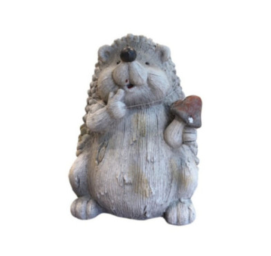 HERISSON DEBOUT COULEUR GRIS