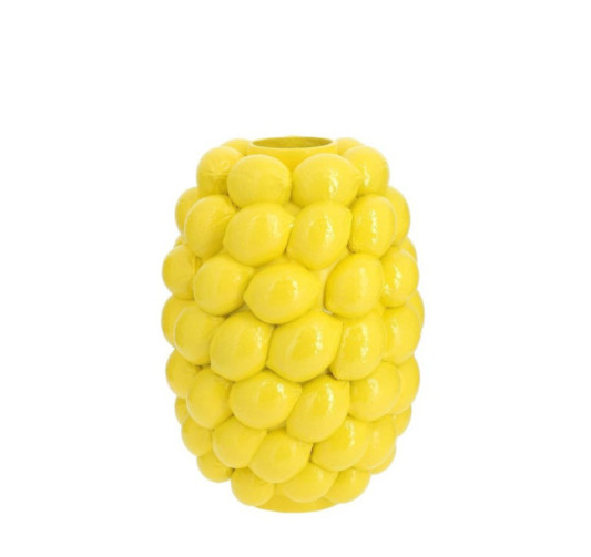 VASE CITRON - H.38CM