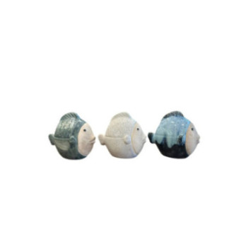 POISSON EN PORCELAINE