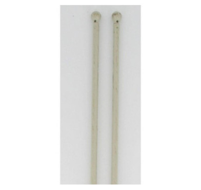 TRINGLE VITRAGE RONDE X2PIECES