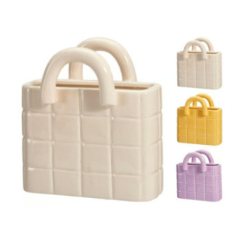 VASE FORME SAC H12CM