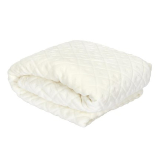 PLAID EMBOSSE BEIGE 140X200CM