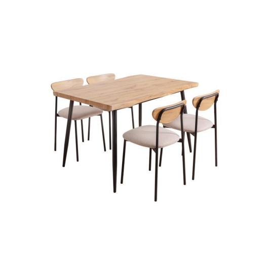 ENSEMBLE TABLE ET 4 CHAISES
