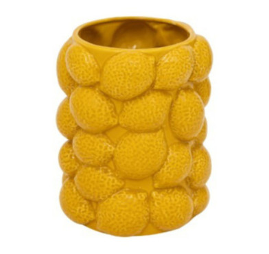 VASE EN CERAMIQUE CITRON