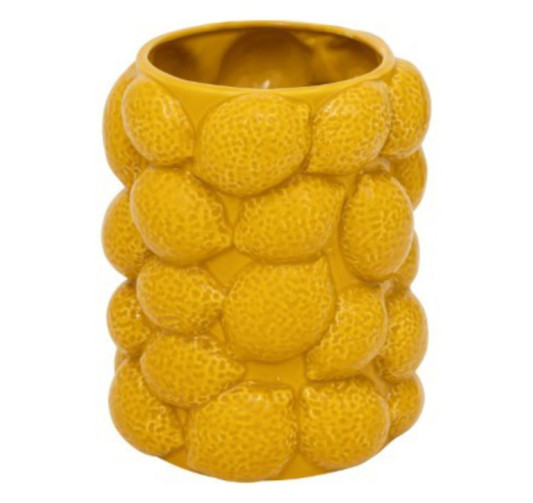 VASE EN CERAMIQUE CITRON