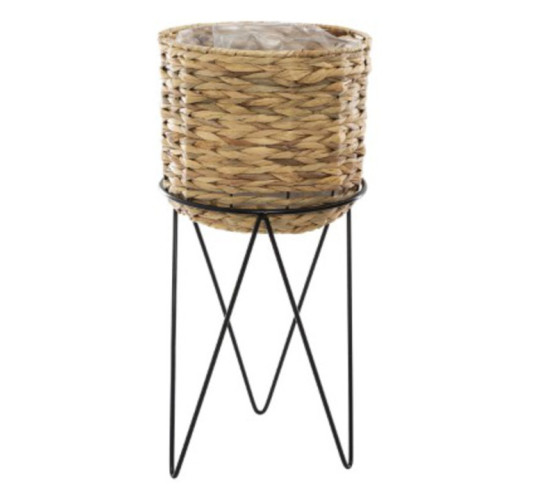 CACHE POT TRESSE EN JACYNTHE