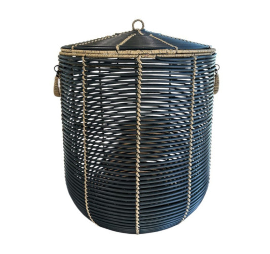 PANIERE AJOUREE BICOLORE