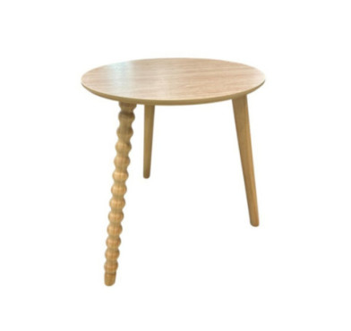 TABLE 40X40CM EN PIN ET MDF