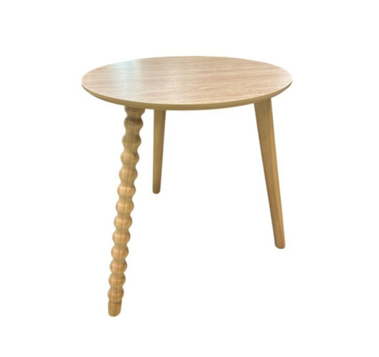 TABLE 40X40CM EN PIN ET MDF