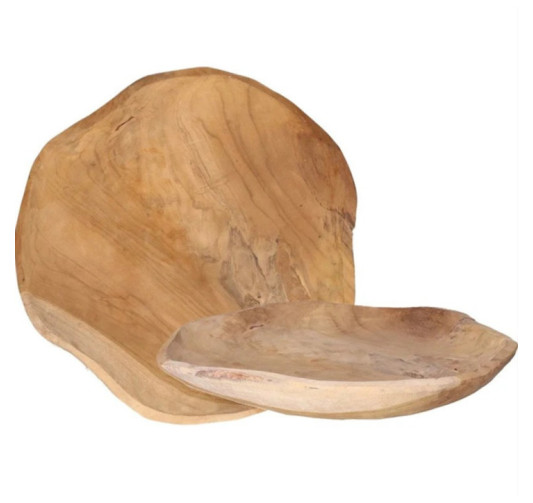 PLATEAU EN BOIS 35X30X4CM