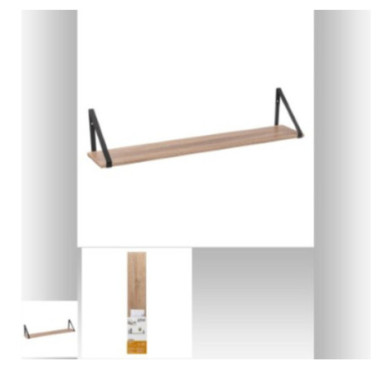 SET ETAGERE EN BOIS NATUREL