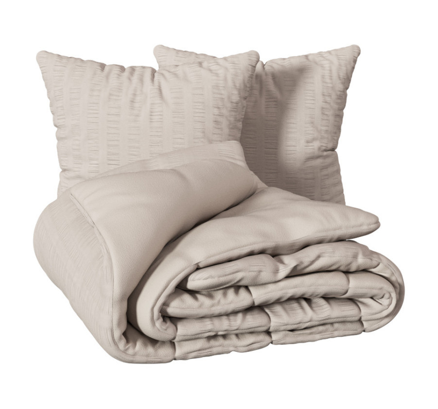 PARURE DE LIT IRHIA BEIGE