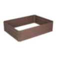 JARDINIERE EN KIT METAL MARRON