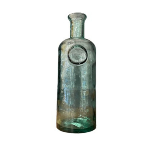 VASE BOUTEILLE EN VERRE 35CM