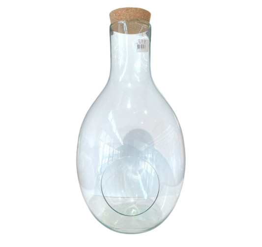 VASE ZANZI EN VERRE H50CM