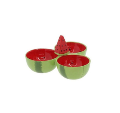 SET BOLS APERO PASTEQUE X3