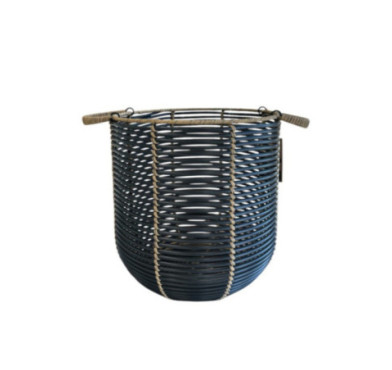 PANIERE AJOUREE BICOLORE