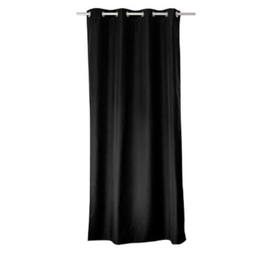 RIDEAU NOIR 135X240CM