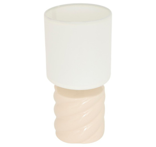 LAMPE NOLY H27CM IVOIRE