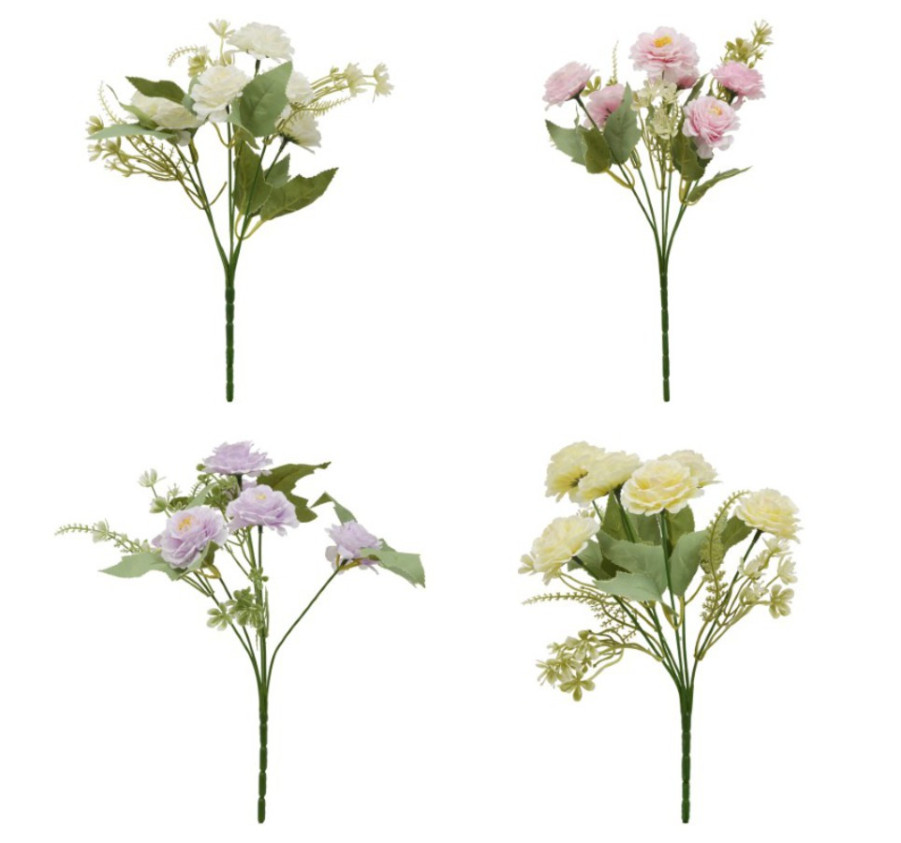 BOUQUET OEILLET ARTIFICIEL