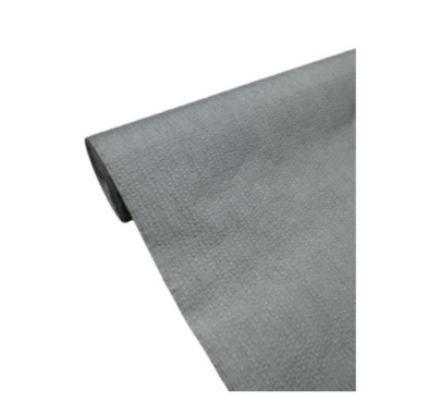 NAPPE EN PAPIER GAUFREE GRIS