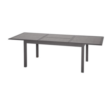 TABLE EXTENSIBLE EFFET BOIS
