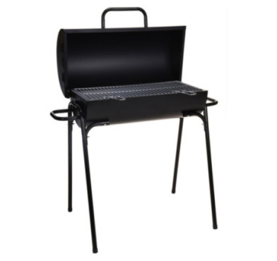 BARBECUE A CHARBON CYLINDRE