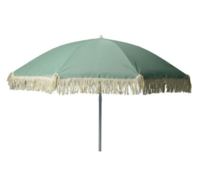 PARASOL DE PLAGE VERT 155CM