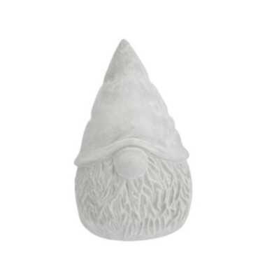 GNOME EN TERRE CUITE GRIS