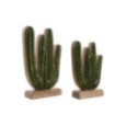 SET DE 2 DECORATIONS CACTUS