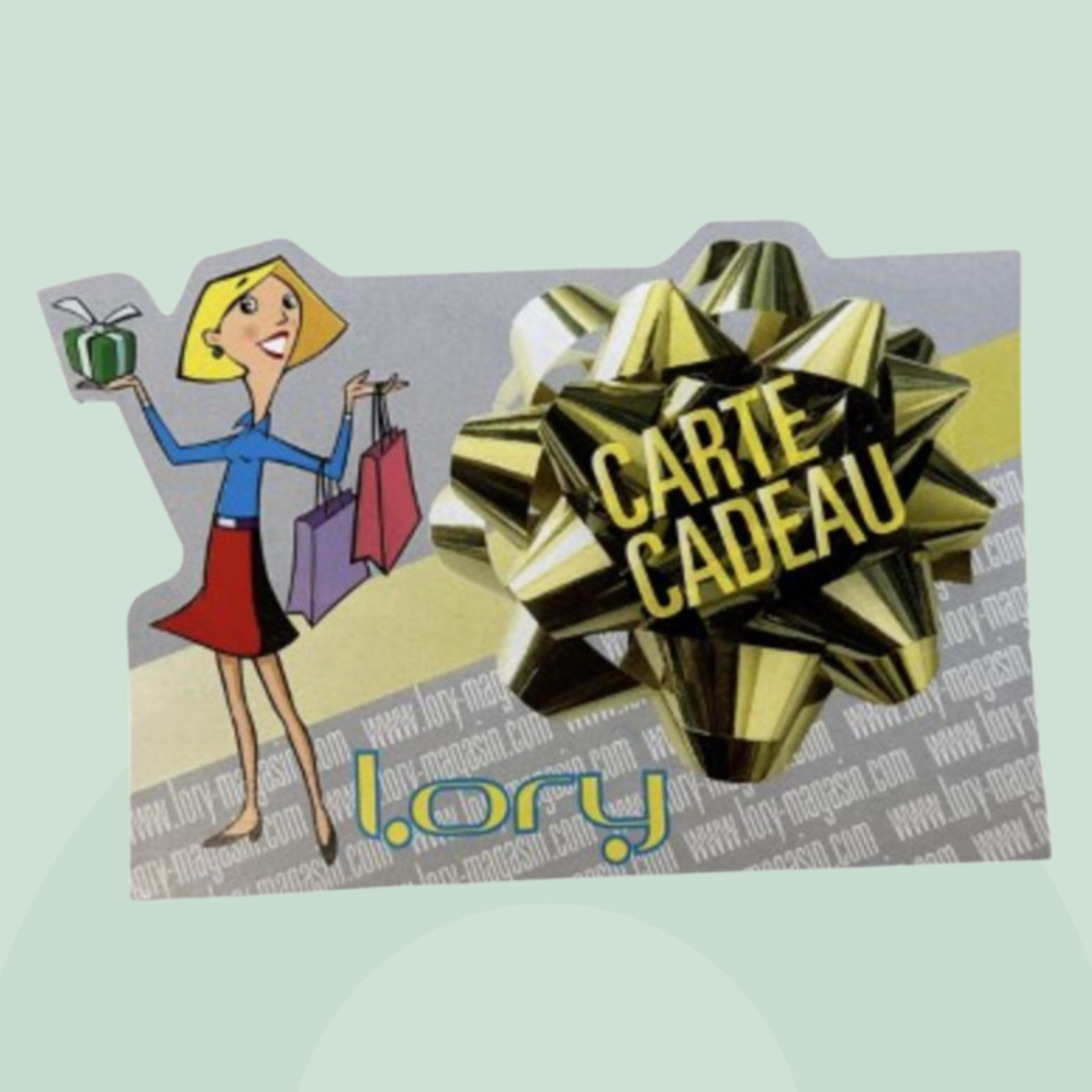 CARTE CADEAU LORY