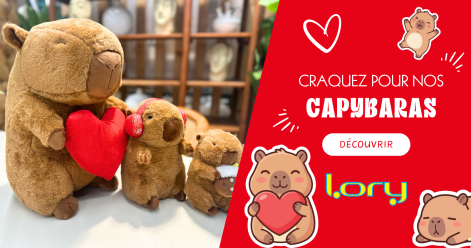 Craquez pour nos Capybaras