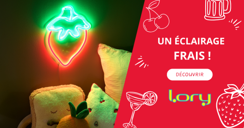 Un éclairage frais !